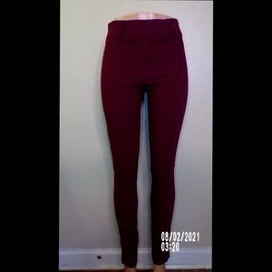 Burgundy Dress Pants Size L